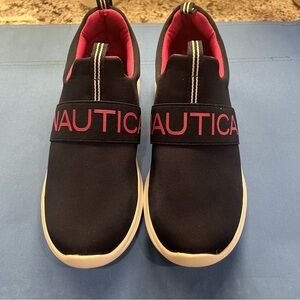 Nautica Navy/Pink size 5 athletic shoes